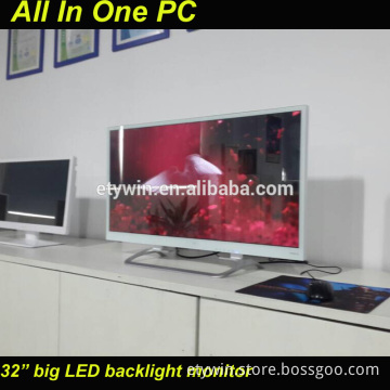 Gaming computer ,all in one pc built in 32"LED monitor computer all in one ,new invention